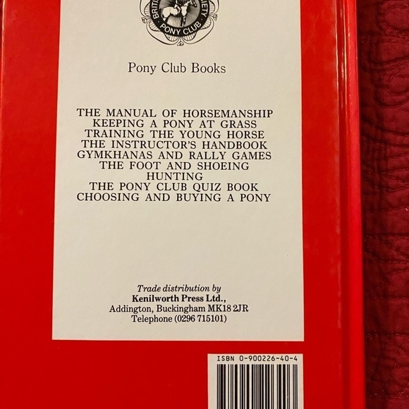 The Instructor’s Handbook of the British Horse Society and The Pony Club - Picture 2 of 5